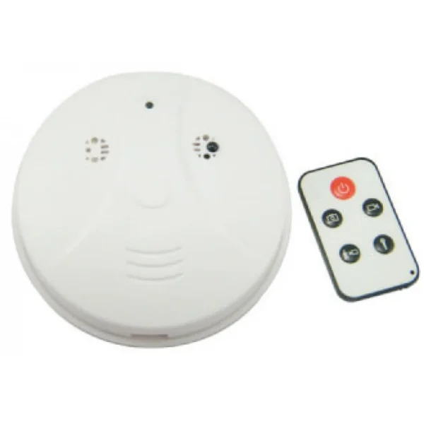 1080P Indoor with Smoke Detector, Night Vision and Motion Detection