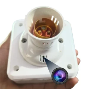 spy bulb holder camera sim card